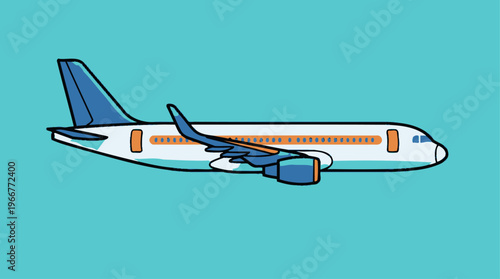 Airplane illustration