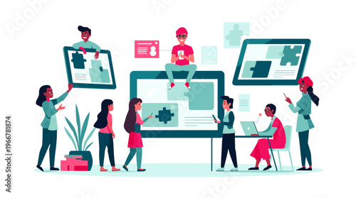 A simple, modern design element with a light blue accent on a white background, evoking a sense of calmness and serenity.