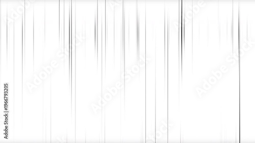 Abstract digital artwork featuring vertical lines of light against white background. Suitable for technology, science, and futuristic design projects.