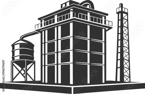 High-temperature steel factory furnace used for metal smelting and industrial heat treatment processes