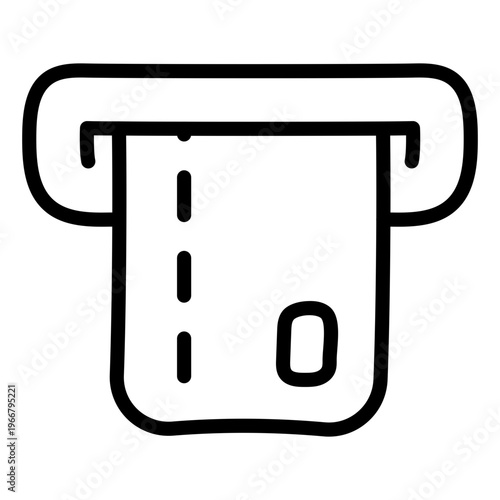 Perfect design icon of atm withdrawal