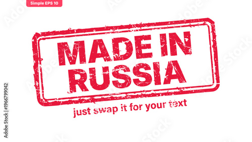 official stamp label red rubber stamp vector with distressed ink texture and clean frame, built for packaging, shipping labels, office paperwork, certification workflows, and commercial branding use.