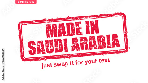 official stamp label red rubber stamp vector with distressed ink texture and clean frame, built for packaging, shipping labels, office paperwork, certification workflows, and commercial branding use.