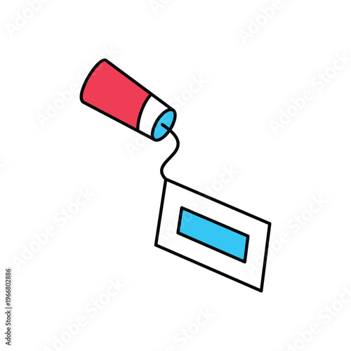 Trowel icon clean and modern vector illustration