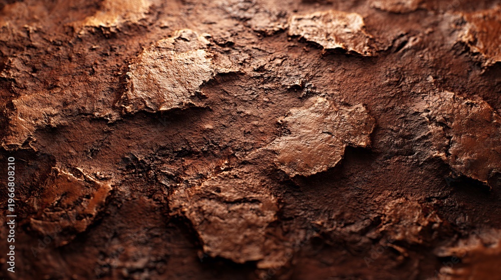 Fototapeta premium Seamless Brown Earth Texture Background for Natural Surface, Rustic and Rough Landlike Appeal