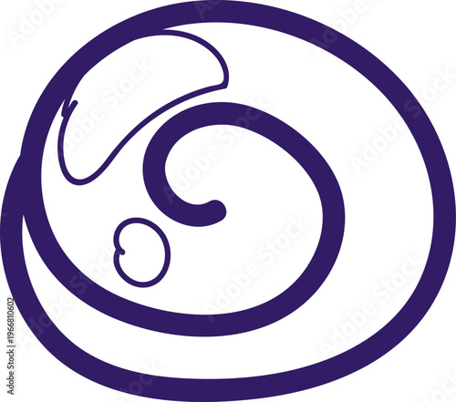 Cinnabon Topview Sketch