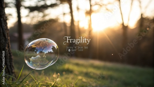 Fragility of a Bubble in Golden Sunbeam