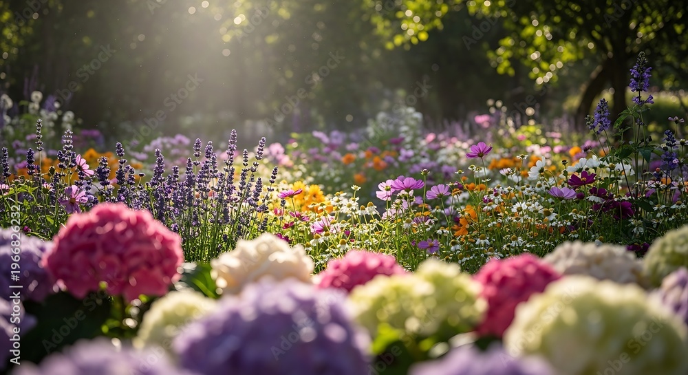 Obraz premium Vibrant floral meadow