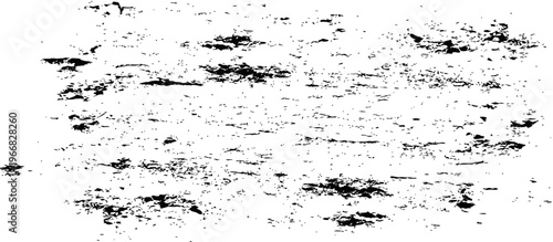 Black and White Grunge Vector Texture Overlay Distressed Background