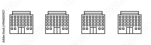 icon building apartment