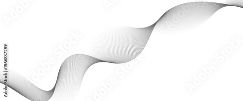 White background with black waves. EPS10