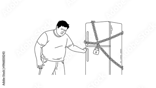 A person adjusting or fixing a large outdoor antenna system on a rooftop Vector