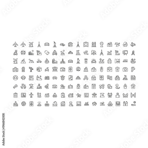 A collection of various mathematical and musical symbols