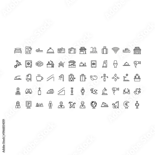 A collection of various mathematical symbols