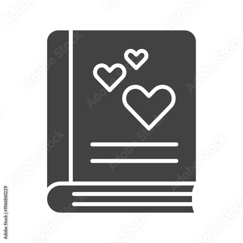 Gratitude Journalicon vector image. Suitable for mobile apps, web apps and print media.