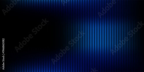 Design geometry studio scene with shadow and light. Blue background for luxury product display showroom mockup. Minimal interior aesthetic with empty space  geometric line abstract