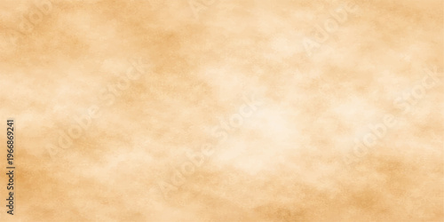 A worn vintage parchment sheet features a stained grunge paper texture with an aged beige backdrop and antique brown damaged design elements for a retro blank page feel