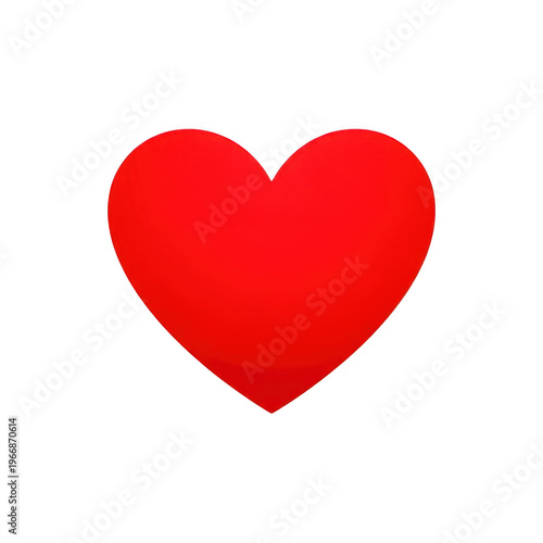 A large red heart symbol isolated on transparent background Free Download A large red heart symbol isolated on transparent background - GFXLoad