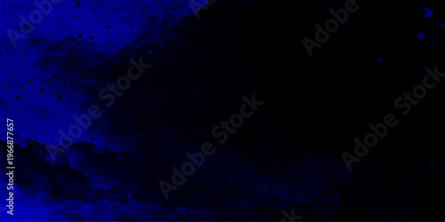 Abstract dark dramatic abstract of blue smoky atmospheric, it's about art and mystery.