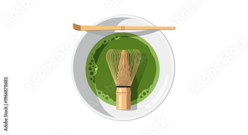 Matcha Tea Ceremony Set with Bamboo Whisk and Scoop