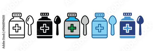 Syrup  Icon Set Multiple Style Collection