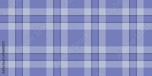 Hispanic textile background pattern, handsome fabric seamless vector. Flow tartan check plaid texture in blue and light colors.