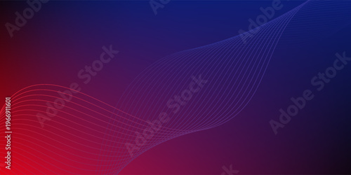 Blue and red gradient mesh background nice for wallpaper or banner