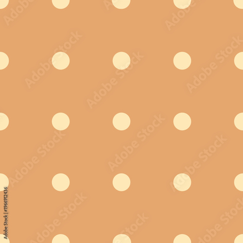 Warm Aesthetic Polka Dot Design

