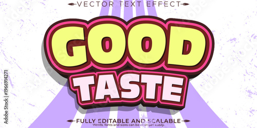 Retro sticker text effect, editable 70s and 80s text style