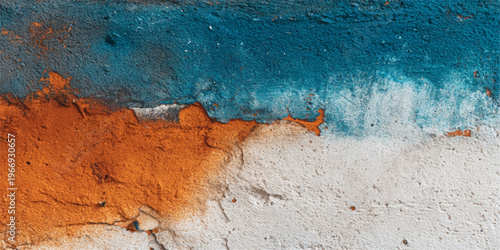 Old rusty metal surface with a weathered brown texture featuring peeling paint and a cracked vintage grunge pattern on aged material