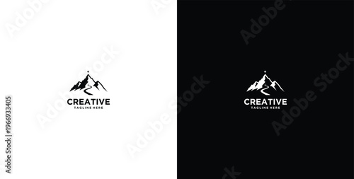 travel agency logo design that focuses on luxury travel, beaches, adventure, family