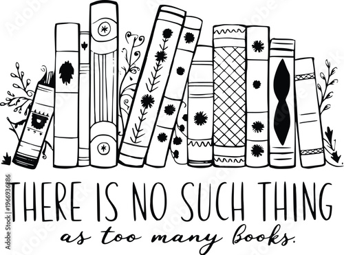 vector illustration of a reading book