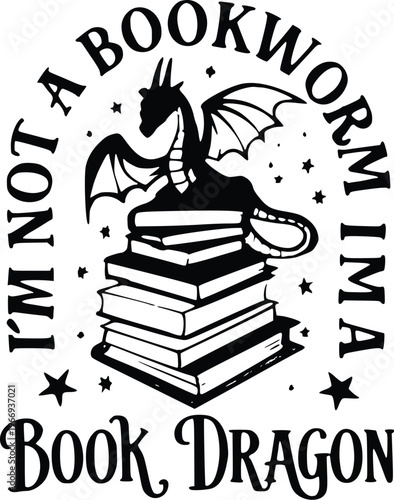 vector illustration of a reading book