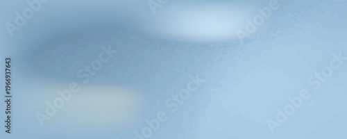 Frosted glass surface featuring blue and white gradient lighting with sparkling bokeh effect, abstract window texture background. eps 10