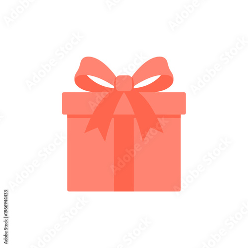 A pink gift box tied with a matching ribbon, a symbol of giving, receiving, and celebration. The image evokes feelings of excitement and anticipation