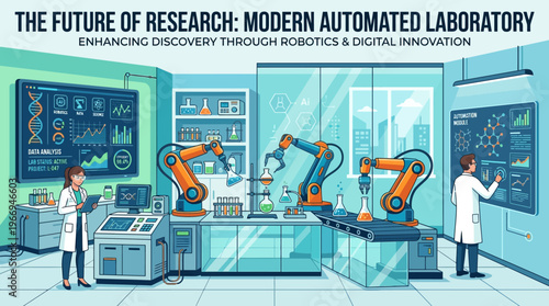 Modern Automated Laboratory Future of Research and Innovation