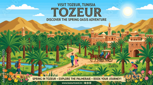 Tozeur Tunisia A Spring Oasis Adventure