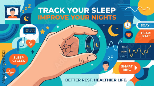 Smart Ring for Sleep Tracking and Improving Night's Rest