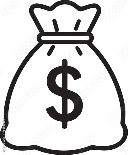 A money bag filled with the financial wealth, ready to be invested for growth and prosperity.