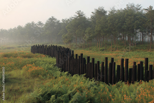 joyful child is laughing while gently holding puppy in their arms against clean monochrome background
