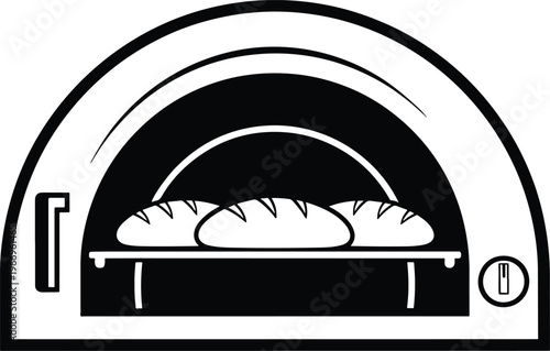 vector illustration of a hotel room