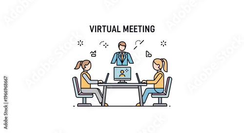 Virtual Meeting: Remote Team Collaboration via Video Conference