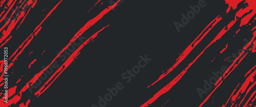 Background, contrast red and black color abstract template for business design. Technology style. You can use it for advertising, sports posters, templates, business presentations. Vector illustration