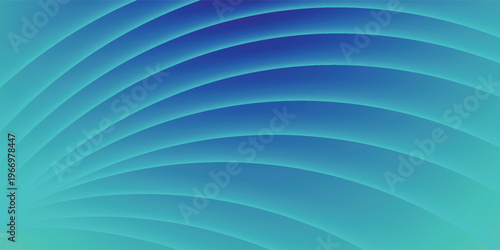 Minimal trendy geometric background. Round lines vector background - 3D design eps 10