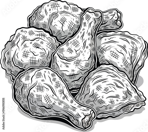 vector illustration of an apple