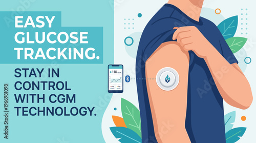 Easy Glucose Tracking with Continuous Glucose Monitoring (CGM)
