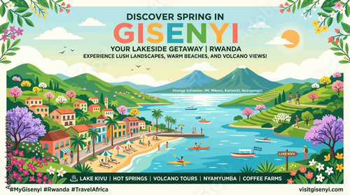 Discover Spring in Gisenyi Rwanda Lakeside Getaway