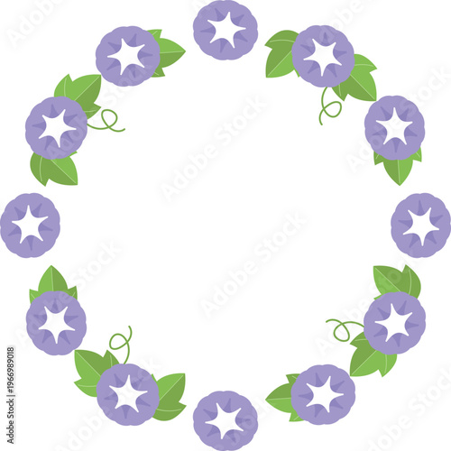 アサガオのフレーム