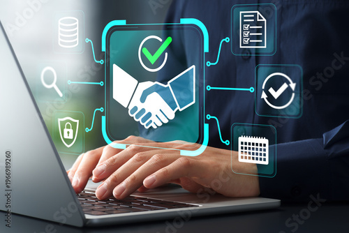 Фотография Contract management system and legal document automation