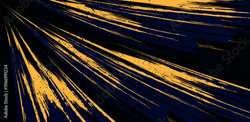 Golden Light Streak Abstract Dynamic Motion Luxury Dark Background